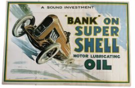 SHELL OIL - 1969 MOTORING ADVERTISING POSTER