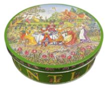 HUNTLEY & PALMER - RUDE BISCUIT TIN