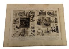 MARTELL & CO. COGNAC - EARLY 20TH CENTURY ADVERTISING POSTER