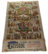 RAILWAYANA - BRISTOL GATEWAY TO THE WEST - RAILWAY POSTER