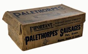 ADVERTISING - PALETHORPES' SAUSAGES ORIGINAL BOX
