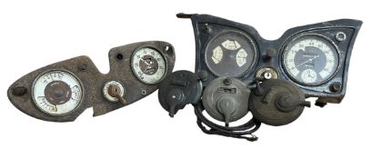 TWO CLASSIC STANDARD GAUGE CLUSTERS