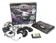RETRO GAMING - VINTAGE SEGA MEGA DRIVE VIDEO GAME CONSOLE