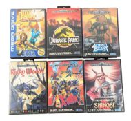 RETRO GAMING - VINTAGE SEGA MEGA DRIVE VIDEO GAMES