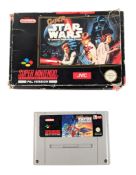 RETRO GAMING - SUPER NINTENDO STAR WARS VIDEO GAMES