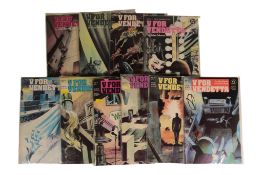 COMIC BOOKS - V FOR VENDETTA ISSUES #1-10