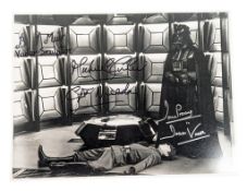 STAR WARS - EMPIRE STRIKES BACK (1980) - TRIPLE SIGNED PHOTO