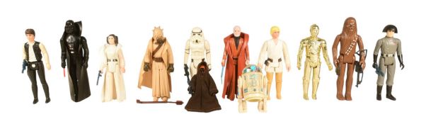 STAR WARS - COMPLETE 'FIRST 12' ACTION FIGURES WITH WEAPONS