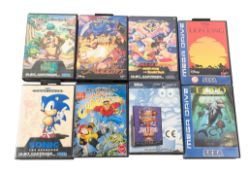 RETRO GAMING - SEGA MEGA DRIVE VIDEO GAMES