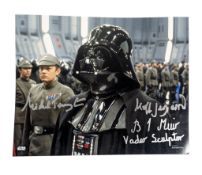 STAR WARS - RETURN OF THE JEDI DUAL SIGNED PHOTO