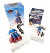 SUPERMAN - X2 DC DIRECT HAND PAINTED STATUES