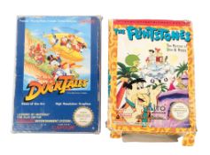 RETRO GAMING - NINTENDO NES DUCK TALES & THE FLINTSTONES