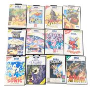 RETRO GAMING - SEGA MASTER SYSTEM CARTRIDGE GAMES