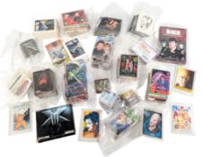 TRADING CARDS - SIGNED BUFFY CARD WITH COLLECTION OF STAR TREK 007
