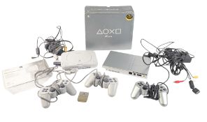 RETRO GAMING - SONY PLAYSTATION ONE PS ONE & PLAYSTATION 2 CONSOLES