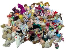 BEARS - LARGE COLLECTION OF TY BEANIE BABIES AND BEARS