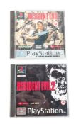 RETRO GAMING - SONY PLAYSTATION RESIDENT EVIL VIDEO GAMES