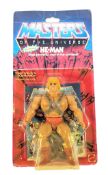 MASTERS OF THE UNIVERSE - ORIGINAL RETRO MATTEL CARDED HE-MAN