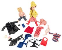 DOLLS - VINTAGE SINDY AND PATCH DOLLS AND CLOTHING
