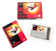 RETRO GAMING - SUPER NINTENDO DRAGON BRUCE LEE VIDEO GAME