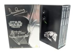STAR WARS - STAR WARS DVD SET SIGNED BY PROWSE & MUIR