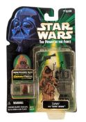 STAR WARS -SIGNED JAWA & GONK ACTION FIGURE