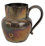 19TH CENTURY VICTORIAN 1886 HALLMARKED SILVER CREAMER