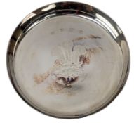 1981 HALLMARKED SILVER DISH ROYAL WEDDING OF PRINCE CHARLES & DIANA