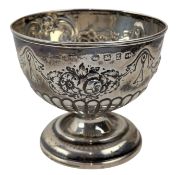 19TH CENTURY VICTORIAN HALLMARKED SILVER SUGAR BOWL