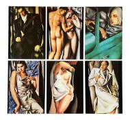 AFTER TAMARA DE LEMPICKA - 1990 POSTER BOOK BY BENEDIKT TASCHEN VERLAG