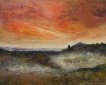 EMMA ROSE - BURNISHED BATH, 2017 - OIL ON CANVAS