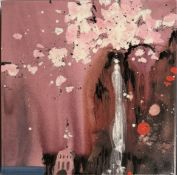 DANIELLE O'CONNOR AKIYAMA - PAINTED DREAMS I - GLAZED BOX CANVAS