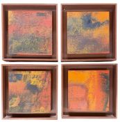 GUSTAVO CARBO BERTHOLD - FOUR ACRYLIC ON CANVAS LAID ON BOARD - 2000-01