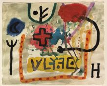 ALAN DAVIE C.B.E R.A. (BRITISH, 1920-2014) - IMPROVISATION, 1992