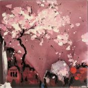 DANIELLE O'CONNOR AKIYAMA - PAINTED DREAMS II - GLAZED BOX CANVAS