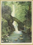 LINDA GARLAND - UATH, SHE OF THE WHITE TRACK - LIMITED EDITION SIGNED PRINT