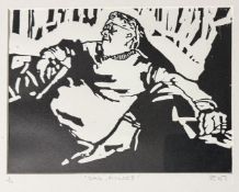 UNKNOWN ARTIST - 'DAD ASLEEP' - LIMITED PRINT