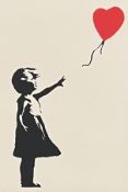 WEST COUNTRY PRINCE - GIRL WITH A BALLOON - RED