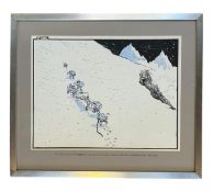 STANLEY MCMURTRY, AKA MAC - SHE DIDN'T SAY EXACTLY WHEN... - ORIGINAL SATIRICAL CARTOON