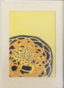 NINA DOLAN (CONTEMPORARY) - UNTITLED FLORAL ABSTRACT