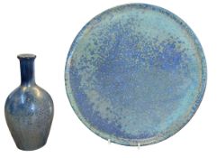 ALPHONSE CYTERE X GRES DE RAMBERVILLERS - TWO EARLY 20TH CENTURY LUSTRE POTTERY ITEMS