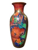 DAISY MAKEIG-JONES FOR WEDGWOOD - FLAME FAIRYLAND LUSTRE SYCAMORE TREE VASE