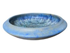 PIERREFONDS, FRANCE - EARLY 20TH CENTURY MOTTLED CRYSTALLINE GLAZED BOWL