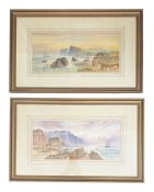 EDWID F. EARP (1851-1945) - PAIR OF EARLY 20TH CENTURY WATERCOLOUR LANDSCAPES