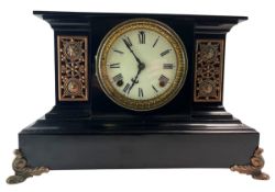 ANSONIA - LATE 19TH CENTURY DECORATIVE AMERICAN MANTEL CLOCK