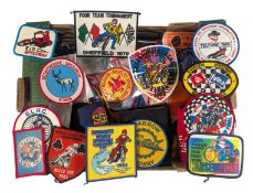 SPEEDWAY - COLLECTION OF SPEEDWAY RACING STICKERS, BADGES AND RELATED ITEMS