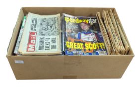 SPEEDWAY- COLLECTION OF SPEEDWAY RACING MAGAZINES - 1970 to EARLY 2000