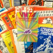 SPEEDWAY - COLLECTION OF VINTAGE SPEEDWAY RACING PROGRAMMES - c1960-2000