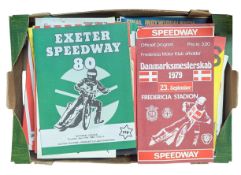 SPEEDWAY - COLLECTION OF VINTAGE SPEEDWAY RACING PROGRAMMES - 1970-1990