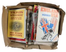 SPEEDWAY - COLLECTION OF VINTAGE SPEEDWAY RACING PROGRAMMES - 1950-2000